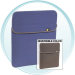 Denim Blue Reversible Laptop Shuttle for 15.4