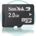 MicroSD Card with Adapter - 2GB