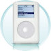 iPod 4G Case - iSkin 40GB Case with Clip - Arctic White