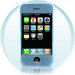 Apple iPhone Silicon Skin - Blue