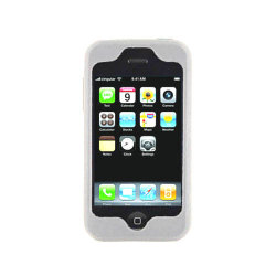 Clear Silicon Skin for Apple iPhone