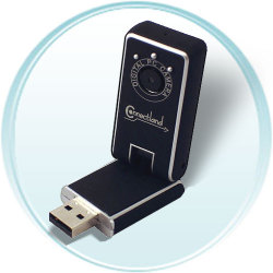 Syba Laptop Black Mini USB Webcam