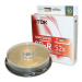 TDK Lightscribe CD-R 52X 80Min/700MB Branded Blank Media Discs in Cake box (10 per Spindle)