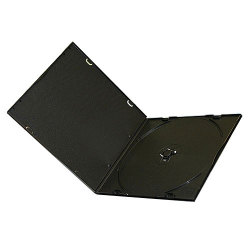 4mm Single Black VCD Case