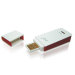 4GB White/Red USB Flash Drive - i221 Model