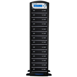 Hard Drive To 14 Target Duplicator with 12X LG Blu-ray Burner and 500G Hard  Drive & USB 3.0 Multi-File CopyConnect