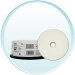 Blu-Ray Disc Single Layer 25GB Write once 2X White Thermal Glossy Hub Printable Bulk
