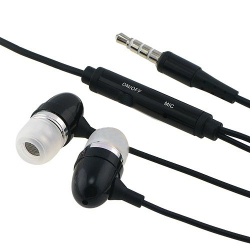 Apple iPod/iPhone 3.5MM Headset with Mic Black