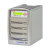1 To 3 Target DVD Duplicator with 20X DVD+/-R/RW/8X Double Layer DVD+/-R/CD Burner and 160GB Hard Drive in Silver Casing