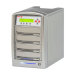 Xerox 1 To 3 Target DVD Duplicator with 20X DVD+/-R/RW/8X Double Layer DVD+/-R/CD Burner and 160GB Hard Drive in Silver Casing