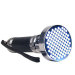 100 LED Aluminum Flashlight - Black/Silver
