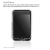 ICECASE Clear Protective Case with Removable Swivel Belt Clip and Adjustable Stand for iPhone 3G