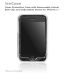 ICECASE Clear Protective Case with Removable Swivel Belt Clip and Adjustable Stand for iPhone 3G