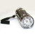 9 LED Aluminum Flashlight (Silver)