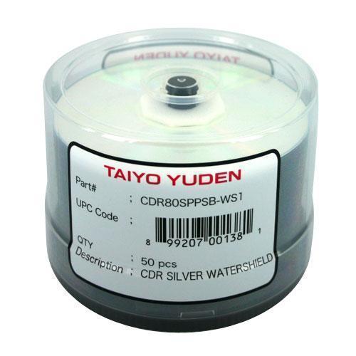 JVC Taiyo Yuden Full Gloss Water Shield Silver Inkjet Hub Printable jvc-taiyo-yuden-full-gloss-water-shield-silver-inkjet-hub-printable