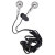 Earbud Stereo Headphones with 3.5mm Audio Jack (Grey/Silver)