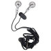Earbud Stereo Headphones with 3.5mm Audio Jack (Grey/Silver)