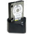 SATA 2.5" and 3.5" Hard Drive to USB 2.0 Docking Station with One Touch Backup Software