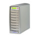 Xerox 1 To 7 Target LightScribe DVD Duplicator with 20X DVD+/-R/RW/8X Double Layer DVD+/-R/CD Burner and 160GB Hard Drive in Silver Casing