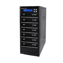 Hard Drive To 7 Target Duplicator with 12X Blu-ray Burner and 500GB Hard Drive