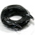 50ft Black Enhanced Patch Cord Cat6 Network Ethernet Cables
