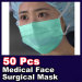 Medical Respirator Face Surgical Mask - Box of 50