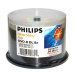 DVD-R 8X 8.5GB Silver Shiny Top Dual Layer (No Stacking Ring) Blank Media Discs in Cake Box (50 per Pack)