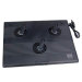 Notebook Cooler Pad with Three Built-in 60 mm Fans (Black)