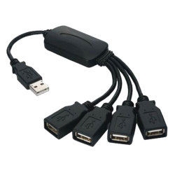 17% Off USB 2.0 Flexible 4-Ports Self Powered Mulitplier