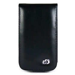 20% Off Leather Black Case with Rotary Belt Clip for iPhone 3G