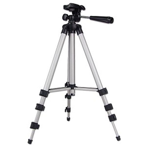 42 inch Aluminum Camera Tripod with Bubble Level  