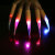 Halloween Flashing Multicolor Fingernails