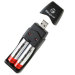 USB Battery Charger with 2 AA 2500 MAH Batteries - Retail