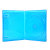6mm Slim Single Blu-Ray Premium DVD Cases with Blu-ray Logo