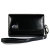 Black Leather Universal Cell Phone Case