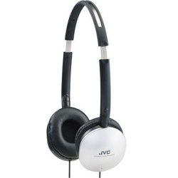 JVC Flat Stereo Headphone - White