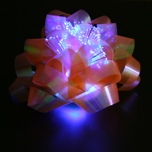 Light Up Gift Bows in Assorted Colors
