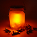 Solar Power LED Mood Light Jar