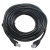 25ft Cat 6 Enhanced Patch Cord Cable - Black