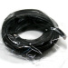 25ft Cat 6 Enhanced Patch Cord Cable (Black)