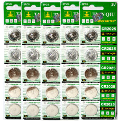 CR2025 Lithium Button Cells