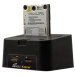 Eagle Tech 2.5"/3.5" Drive Docking Station w/Card Reader, USB Hub, eSATA and One-Touch Backup