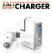 Macally 3-IN-1 Battery Charger Kit for iPod/iPhone