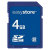4GB SDHC Secure Digital High Capacity Card (Model SDSDES-004G-G11) Retail