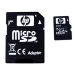 HP 8GB MicroSDHC High Capacity Memory Card with SD Adapter (Model L1885A) Retail