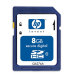 HP 8GB SDHC High Capacity Memory Card Class 4 (Model Q6276A) Retail