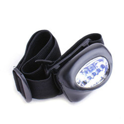 5 LED Camping Headlamp - Black