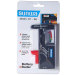 Universal Battery Tester for AA, AAA, C, D, 9-volt Rectangular and Button Cell Batteries