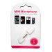 Mini White Microphone Recorder for iPhone 3G 3GS, Touch and iPhone 4 / 4S