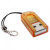 Super Small MicroSD SD/SDHC USB 2.0 Card Reader Keychain